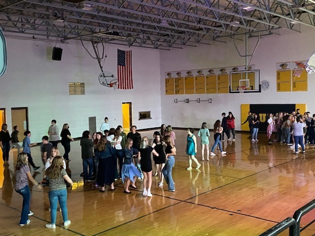 PCJH dance sponsored by the PTO. 